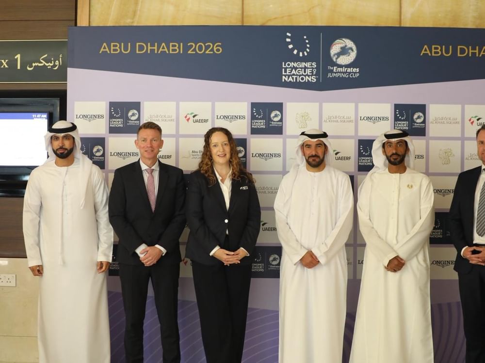 Emirates Jumping Cup, Longines League of Nations open in Abu Dhabi