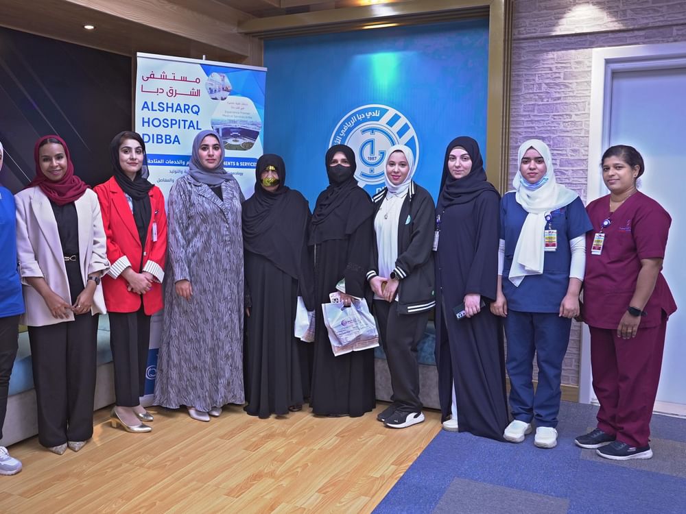 نادي دبا الرياضي ينظم مبادرة صحية توعوية