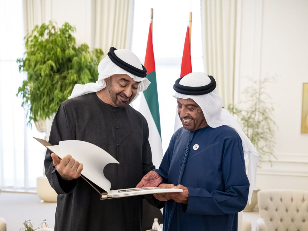UAE President receives Abdullah Al Sayed Al Hashemi and directs naming of Abu Dhabi street in his honour