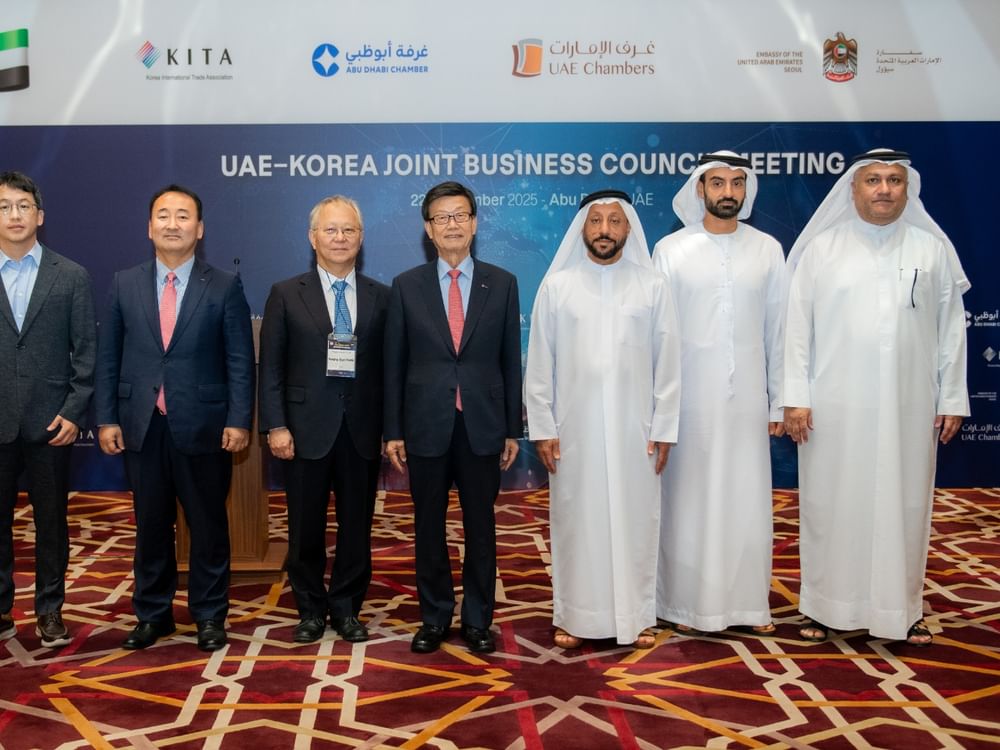 مجلس الأعمال الإماراتي الكوري يبحث تشكيل فرق عمل قطاعية
