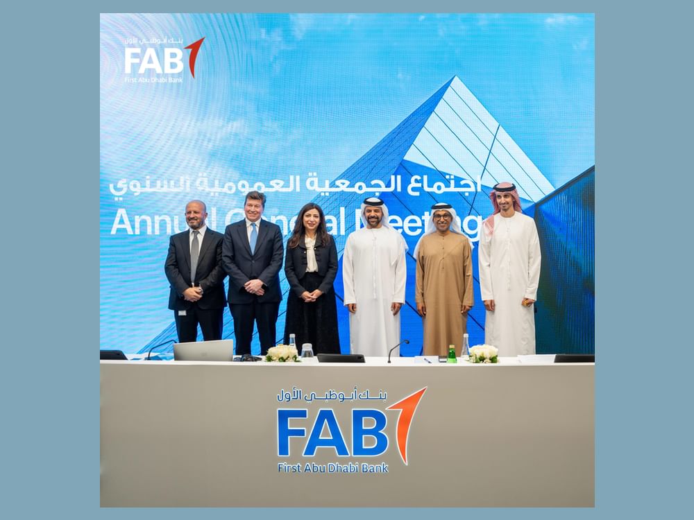 FAB shareholders approve AED 7.8 billion cash dividend at AGM