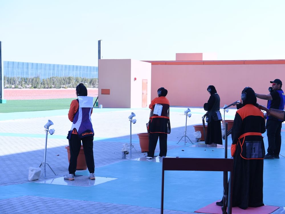 اختتام منافسات "الشوزن للهواة والسيدات" ضمن بطولة الرماية الـ 14 