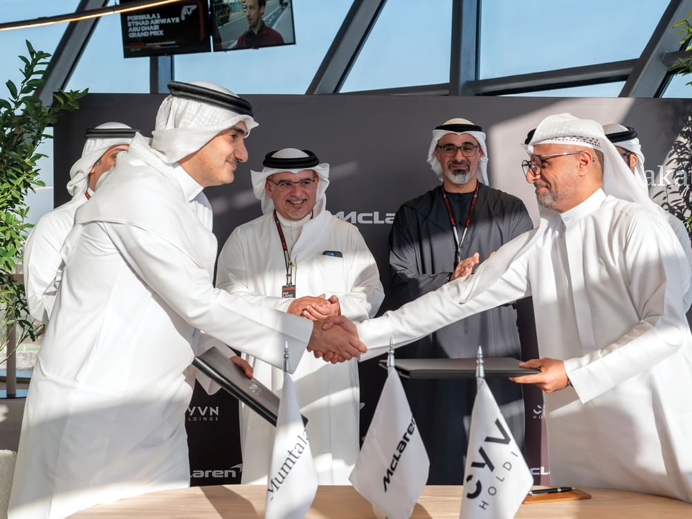 Abu Dhabi, Bahrain Crown Princes witness signing of strategic partnership agreement, acquisition of McLaren Automotive between CYVN Holdings, Bahrain Mumtalakat