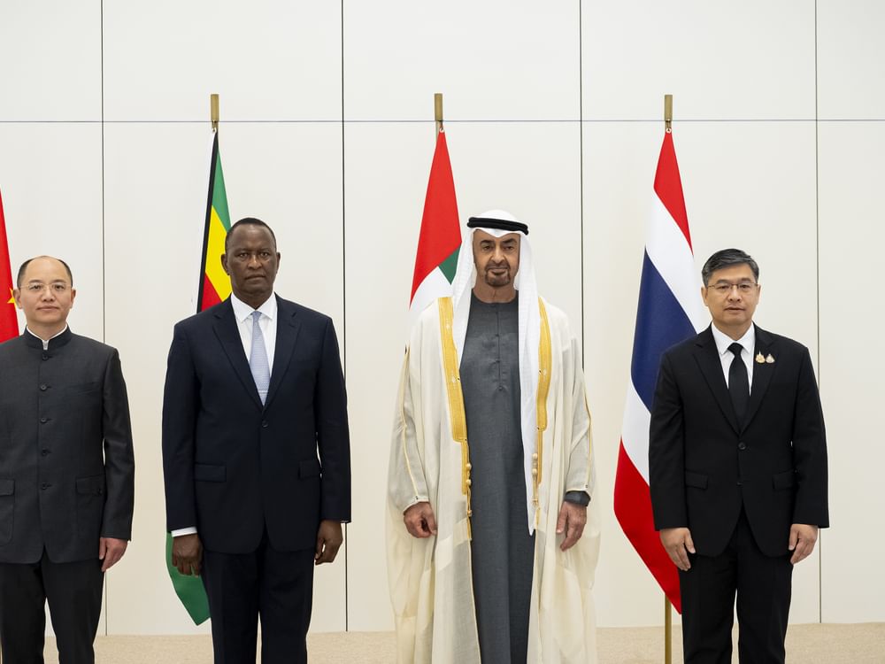 UAE President receives credentials of newly appointed ambassadors