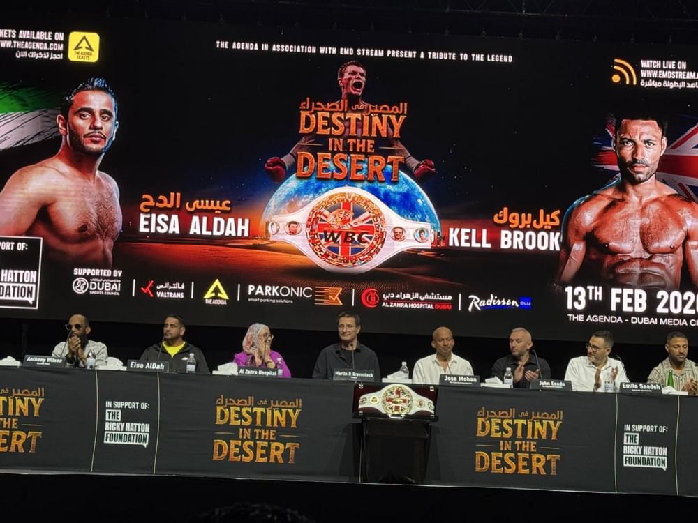 Historic boxing showdown set for Dubai: 'Destiny in the Desert'