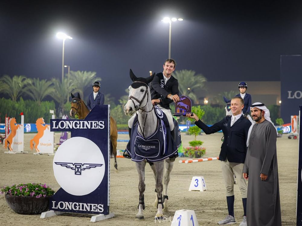 البلجيكي كونستانت أول المتأهلين لمنافسة جائزة الشارقة لونجين الكبرى