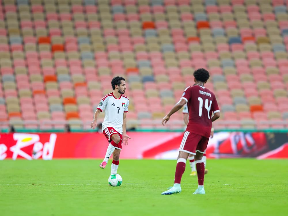 هدف واحد يفصل منتخب الإمارات عن معادلة أفضل حصيلة تهديفية في «خليجي»
