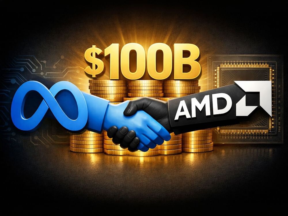 میٹا اور اے ایم ڈی کے درمیان اربوں ڈالر کا معاہدہ، ڈیٹا سینٹرز کے لیے جدید اے آئی چپس کی فراہمی