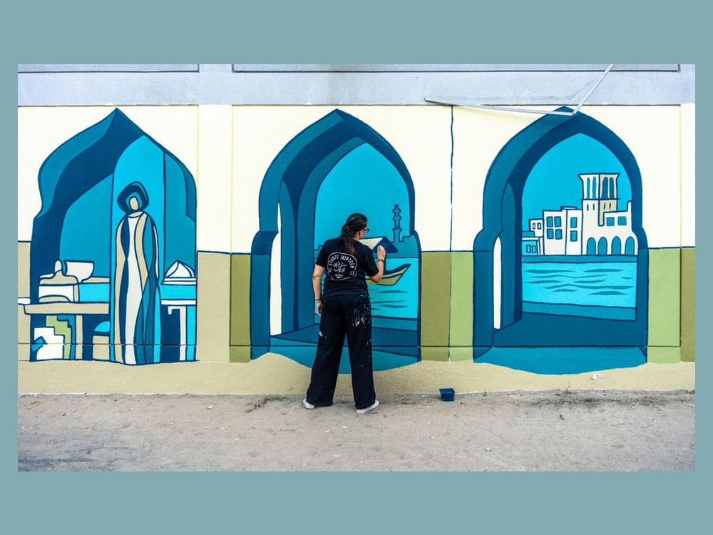 Dubai Culture insuffle une vague de créativité à Al Quoz avec de nouvelles fresques murales