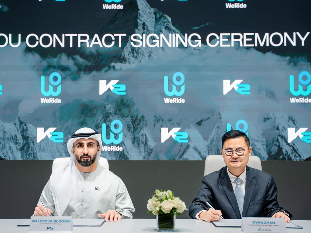 K2, WeRide partner to operate autonomous buses in Abu Dhabi