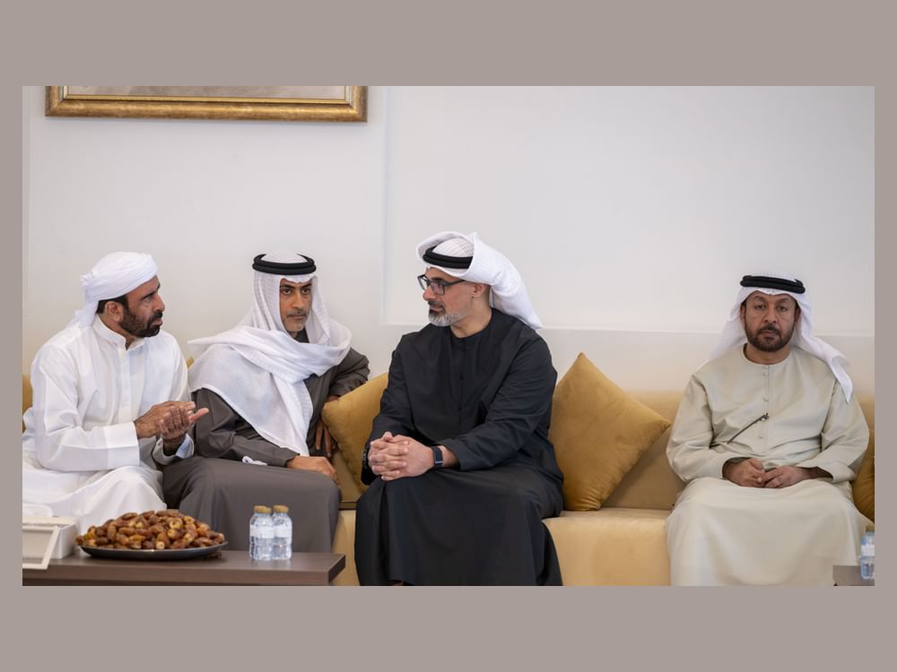 Khaled bin Mohamed bin Zayed offers condolences on passing of Hamad bin Rashid bin Hamad Al Hajri