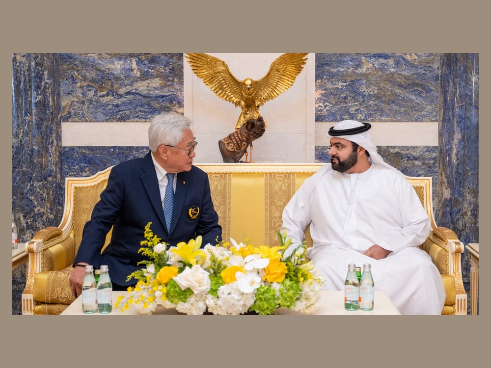 Fujairah Crown Prince welcomes World Taekwondo Federation President