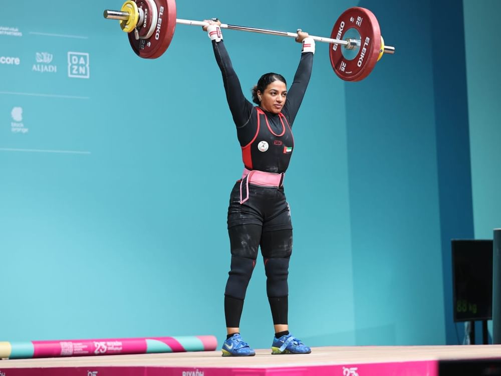 182 لاعبا ولاعبة يتنافسون في رفع الأثقال بألعاب الماسترز" أبوظبي 2026 "