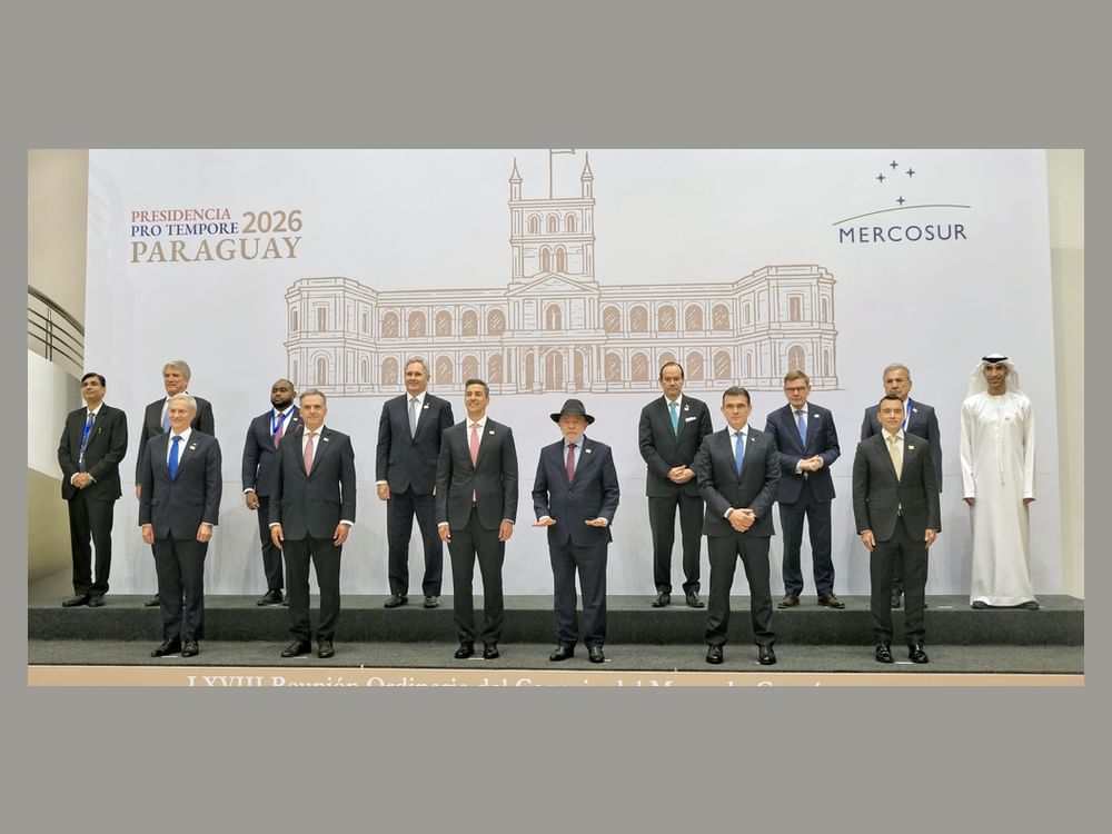 Ministro do Comércio Exterior discursa na Cúpula do Mercosul em nome do presidente dos Emirados Árabes Unidos