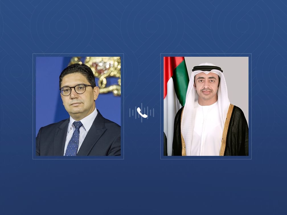 Abdullah bin Zayed, Moroccan Foreign Minister discuss regional developments by phone