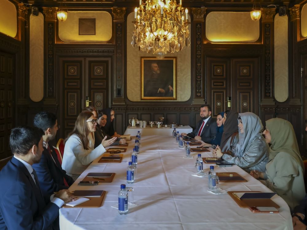 Latifa bint Mohammed meets with leaders of World Childhood Foundation, visits Campus Manilla in Sweden