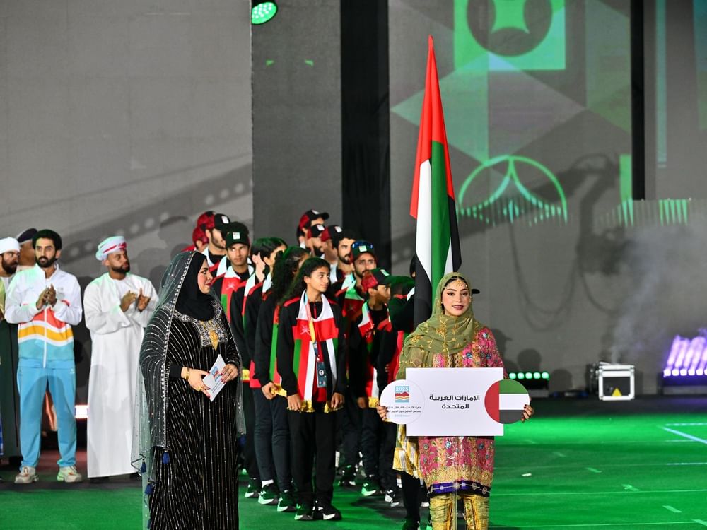 الحمادي يهدي الإمارات ذهبية الطيران الشراعي في الألعاب الخليجية الشاطئية