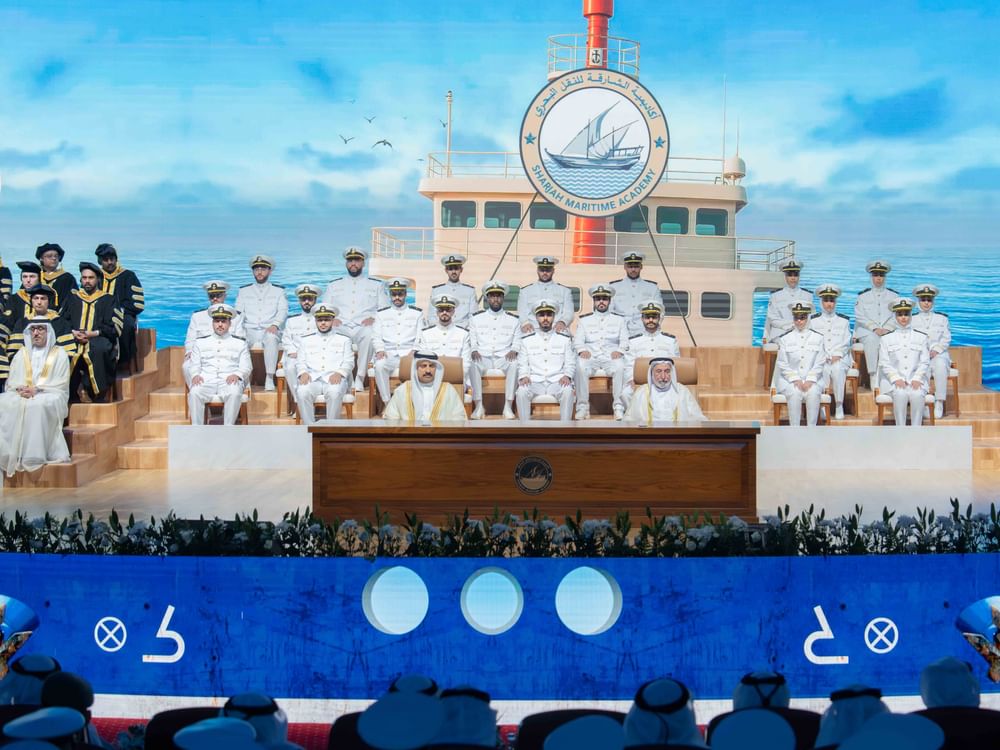 Sharjah Ruler attends graduation of Sharjah Maritime Academy’s second cohort