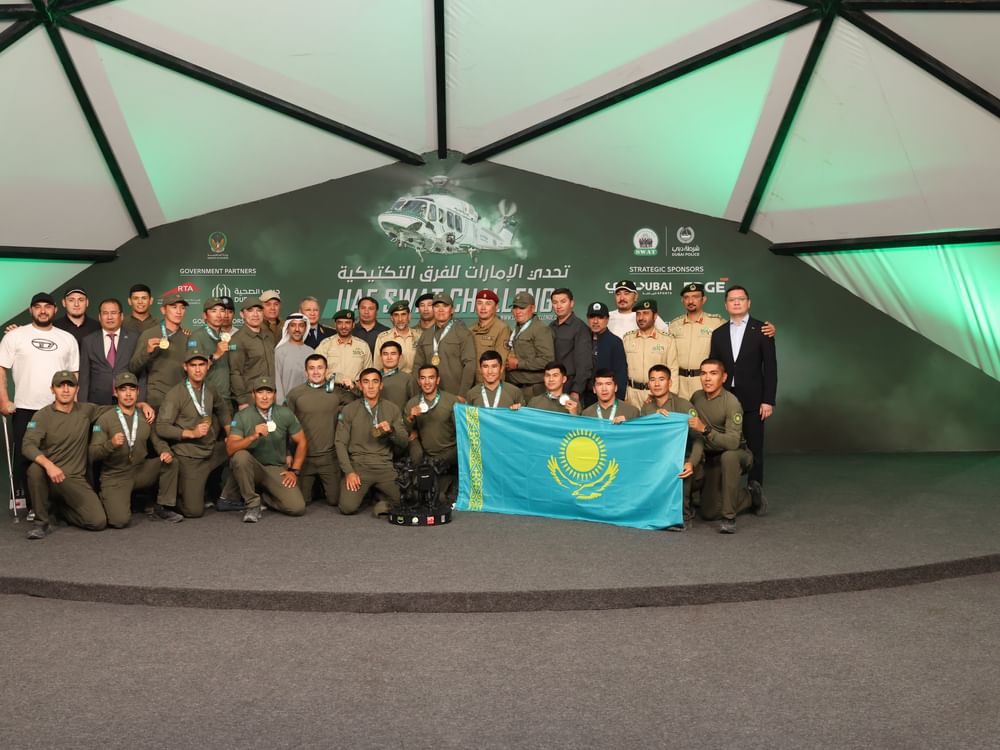 كازاخستان "C" بطلاً للنسخة السابعة من تحدي الإمارات للفرق التكتيكية "سوات 2026"
