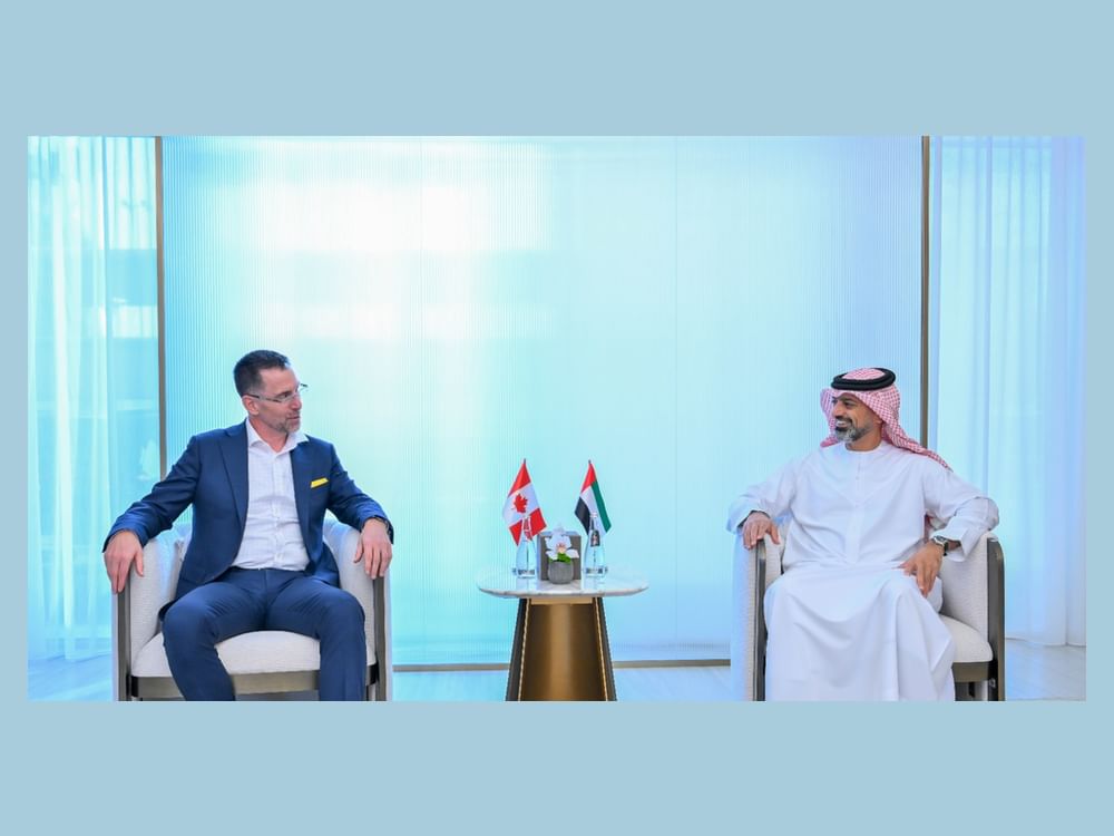 Príncipe herdeiro de Ajman recebe cônsul-geral do Canadá