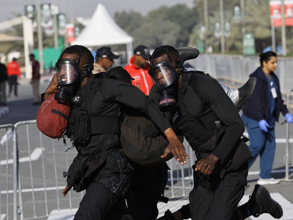 فرق "سوات" ترفع وتيرة تدريباتها لتحدي الإمارات للفرق التكتيكية