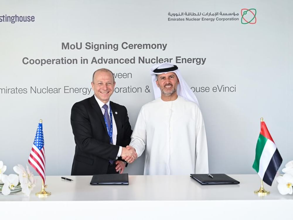 ENEC, Westinghouse sign MoU for advanced nuclear reactor technologies at COP28