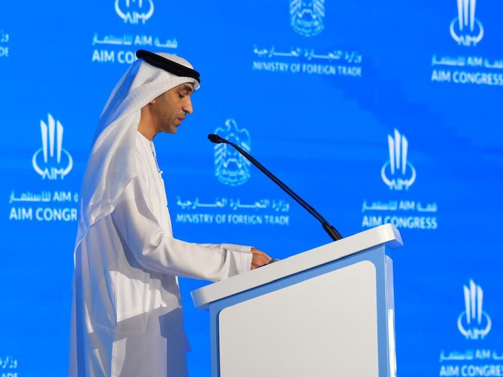 UAE records AED1.9 trillion in non-oil foreign trade during H1 2026, says Minister of Foreign Trade at AIM Summit