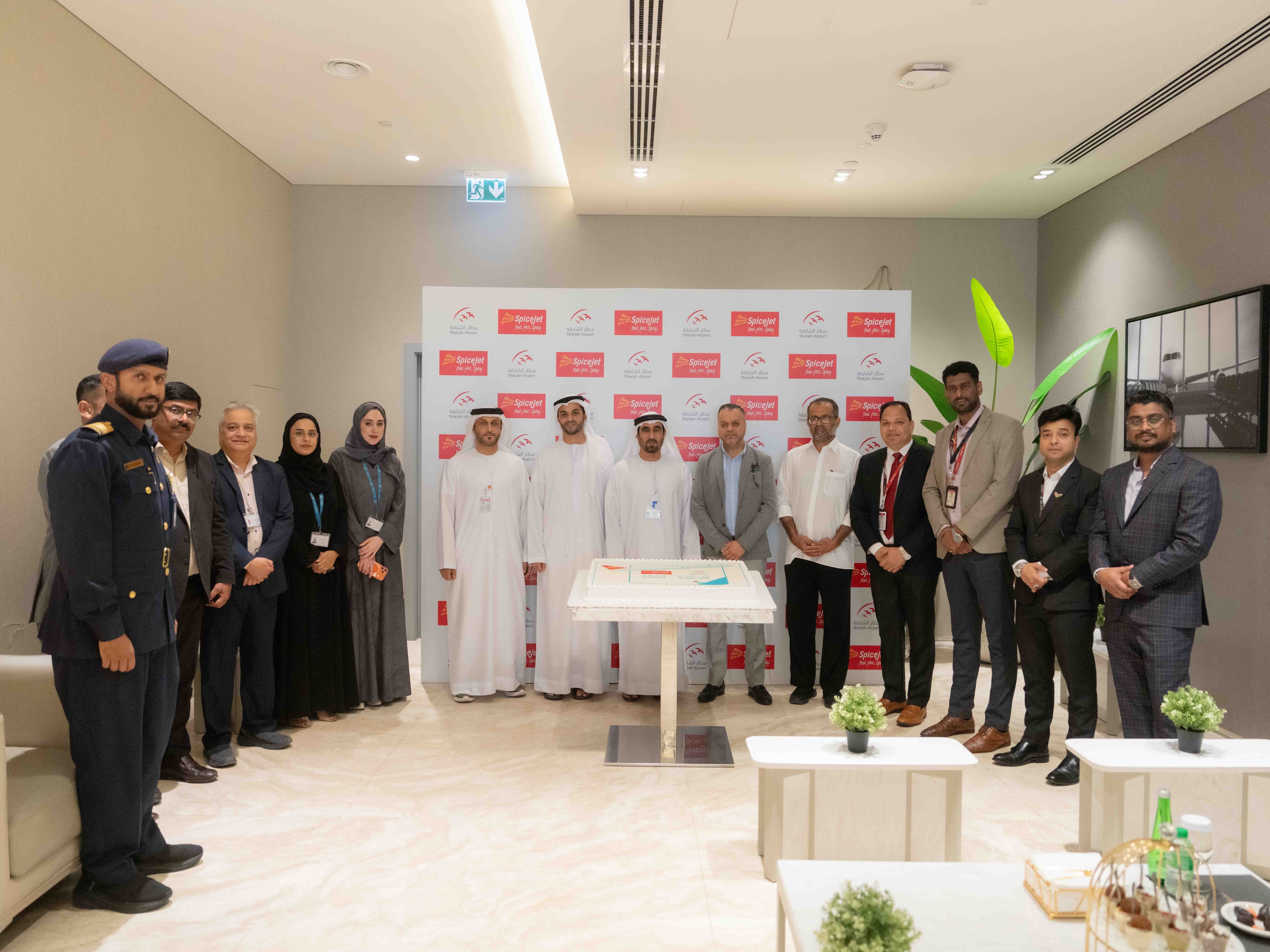 مطار الشارقة يضمّ "سبايس جت" إلى شبكة شركات الطيران ويعزّز الربط الجوي مع الهند