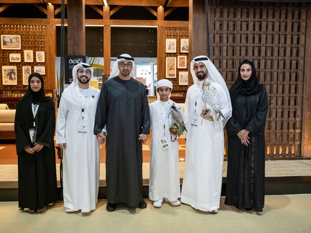 UAE President visits Abu Dhabi International Hunting and Equestrian Exhibition
