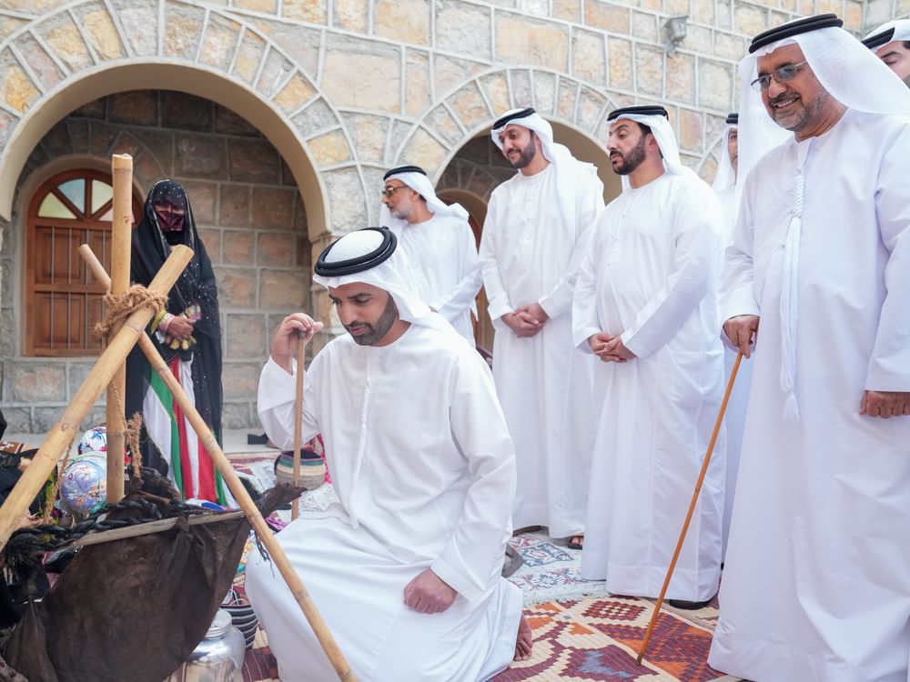  ولي عهد رأس الخيمة يفتتح متحف جمعية الشحوح للثقافة والتراث بمناسبة يوم التراث العالمي 