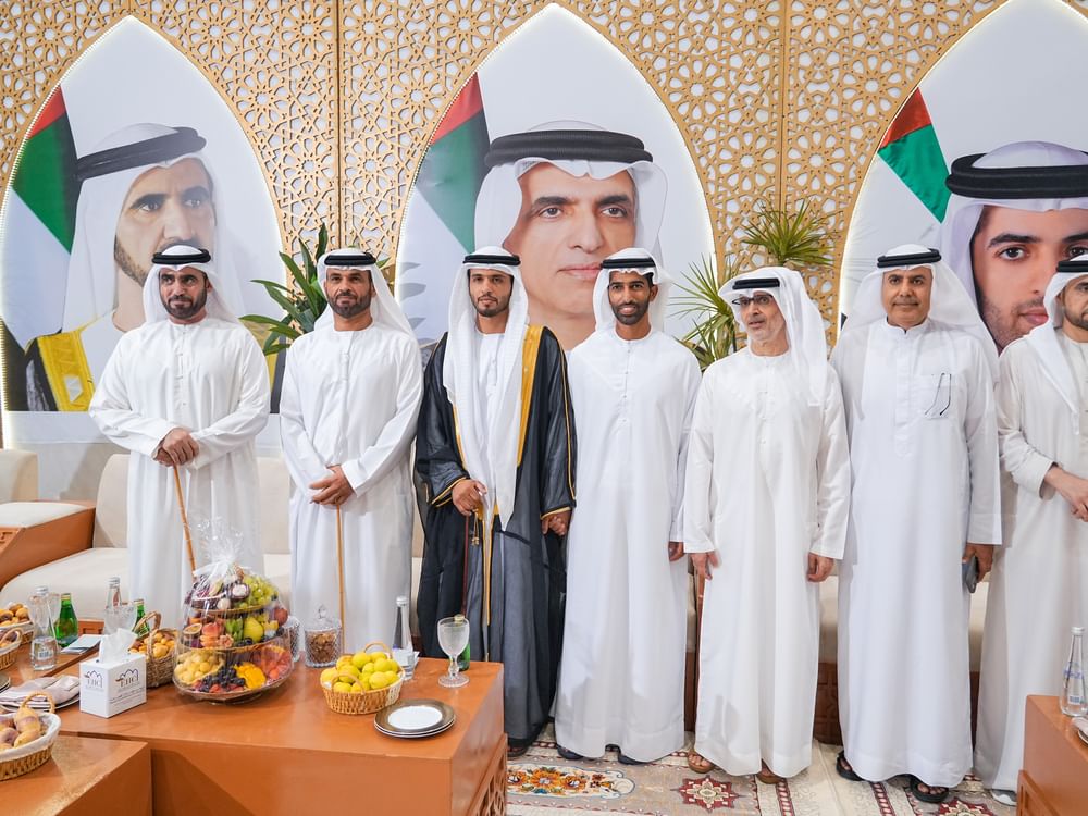 خالد بن سعود القاسمي يحضر أفراح المسافري