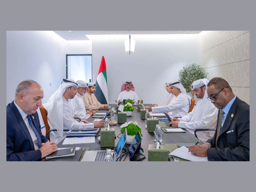 عمار بن حميد يترأس اجتماع مجلس إدارة مصرف عجمان