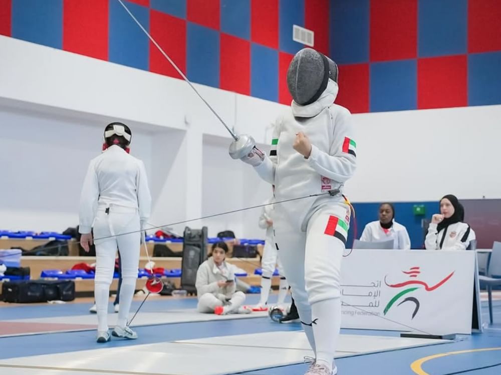 معسكر دولي للمبارزة مع منتخب كازاخستان في دبي