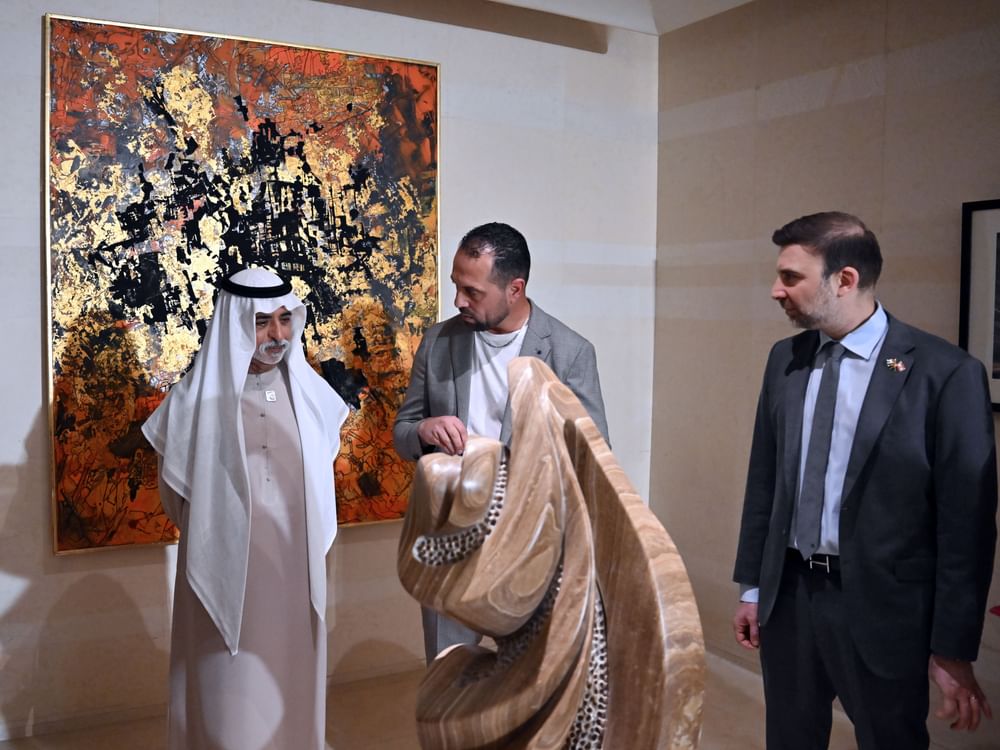 Nahyan bin Mubarak inaugurates 'Silent Force' Exhibition