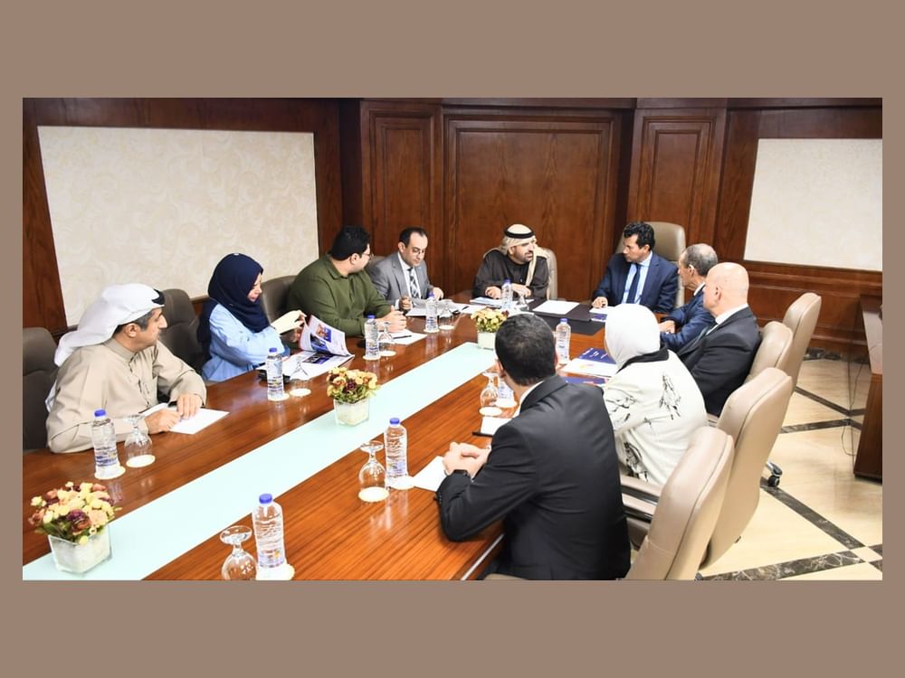 وزير الرياضة المصري يلتقي المدير التنفيذي لمؤسسة محمد بن راشد آل مكتوم للمعرفة
