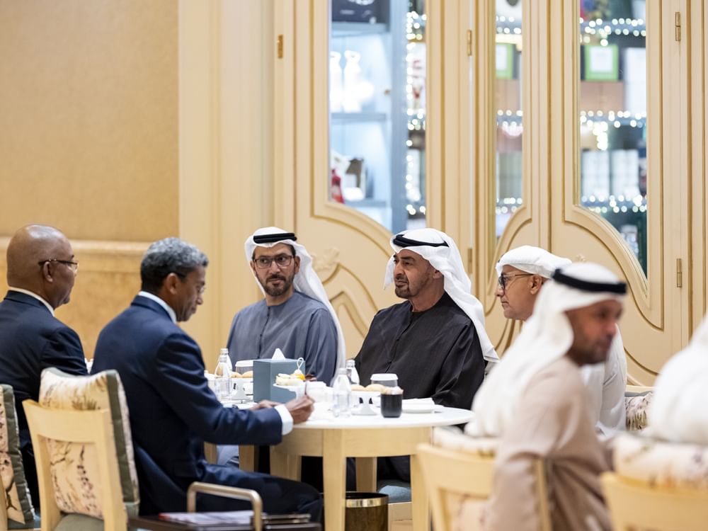UAE President meets President of Seychelles