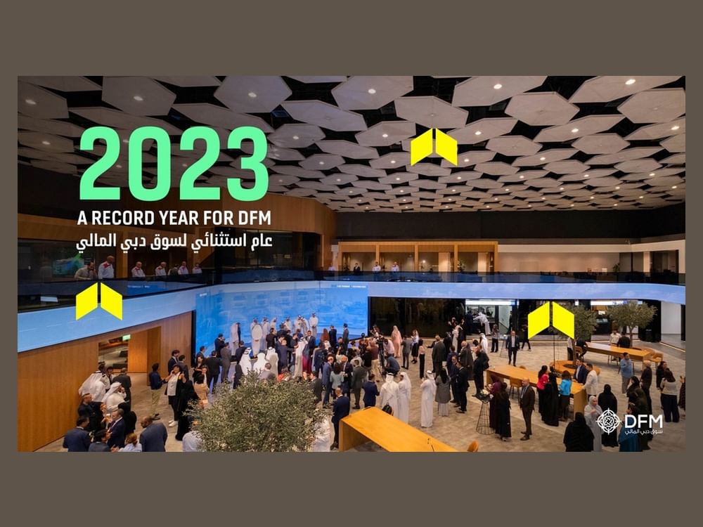 329.4 مليون درهم أرباح سوق دبي المالي خلال 2023