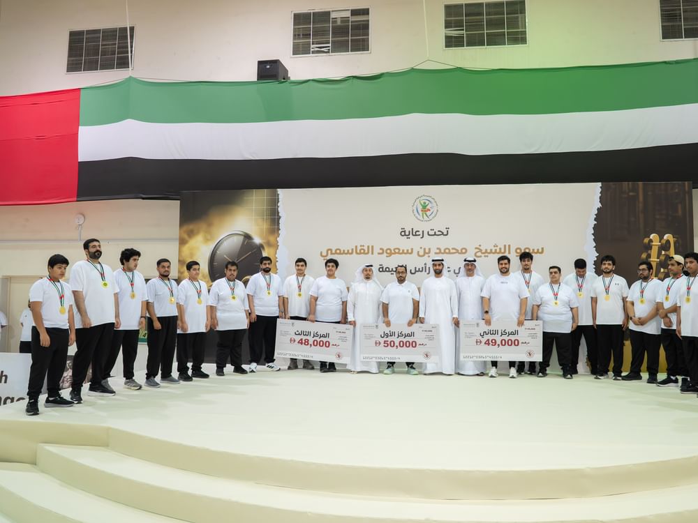 صقر بن سعود يشهد ختام النسخة الثانية من تحدي رأس الخيمة للياقة البدنية