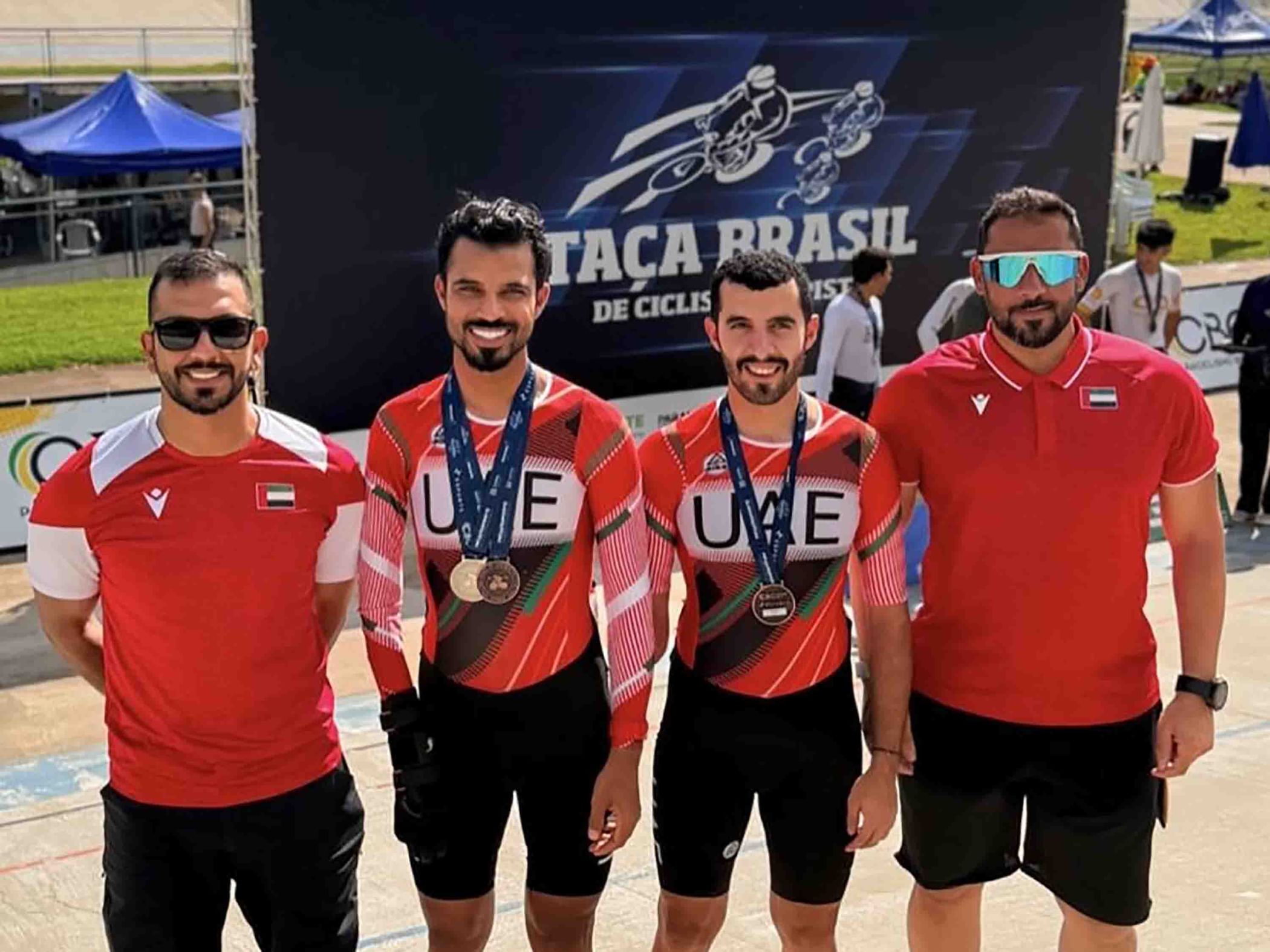 3 لاعبين يمثلون منتخب الإمارات للدراجات البارالمبية في بطولة العالم 