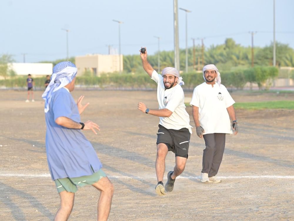 8 فرق محلية تشارك في فعاليات رياضة " التبّة" بألعاب الماسترز