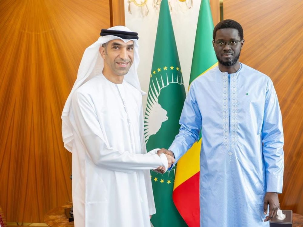 President of Senegal receives Al Zeyoudi in Dakar to discuss expanding trade and investment partnership