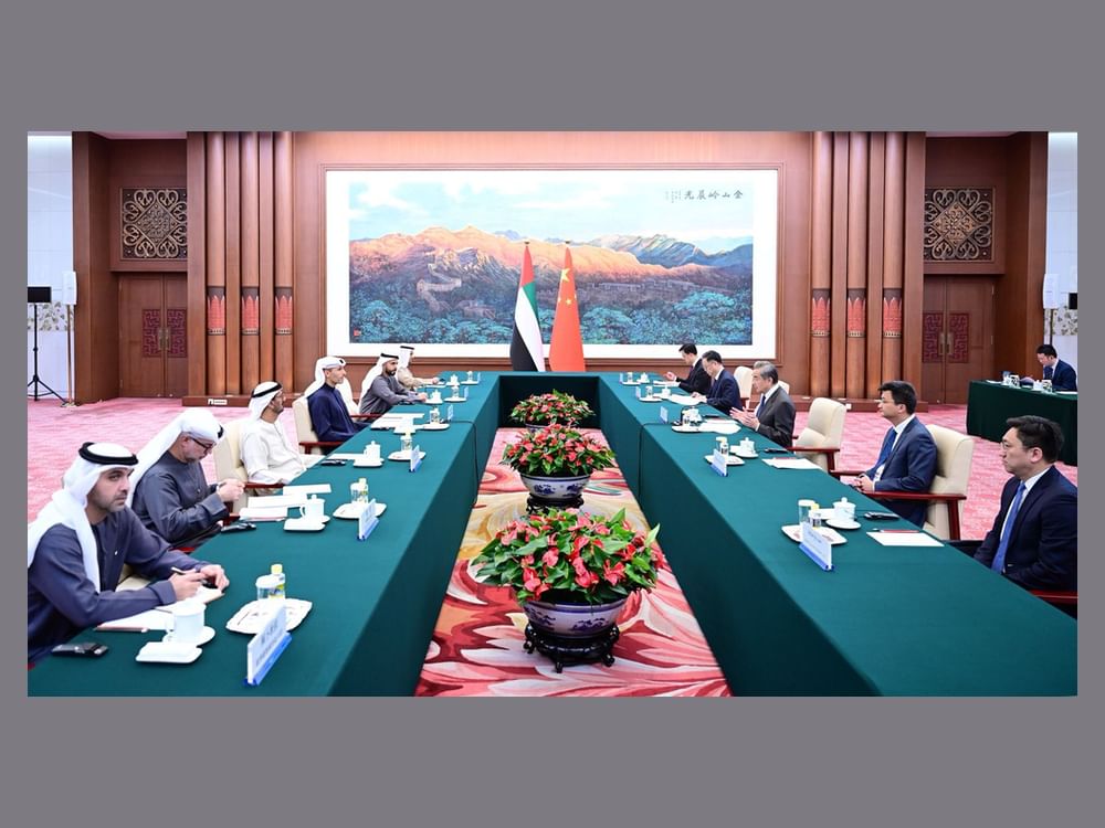 阿联酋总统致函中国国家主席 由总统特使转交