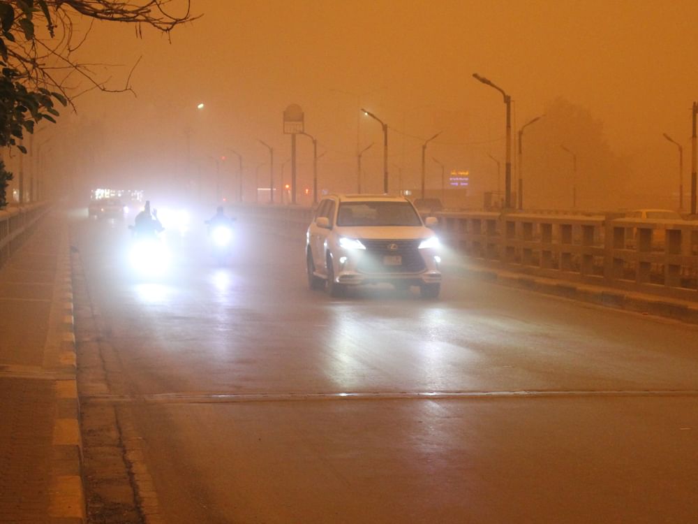 Dust storm leaves over 100 hospitalised in Kirkuk, Iraq