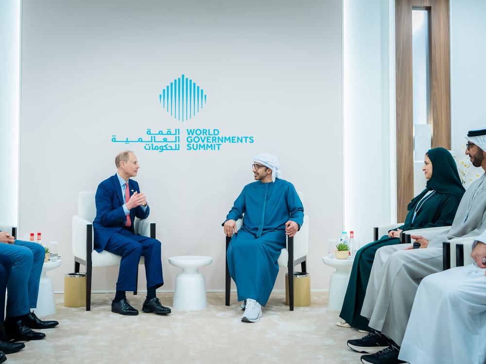 Abdullah bin Zayed meets Duke of Edinburgh, Bhutan PM, Benin FM