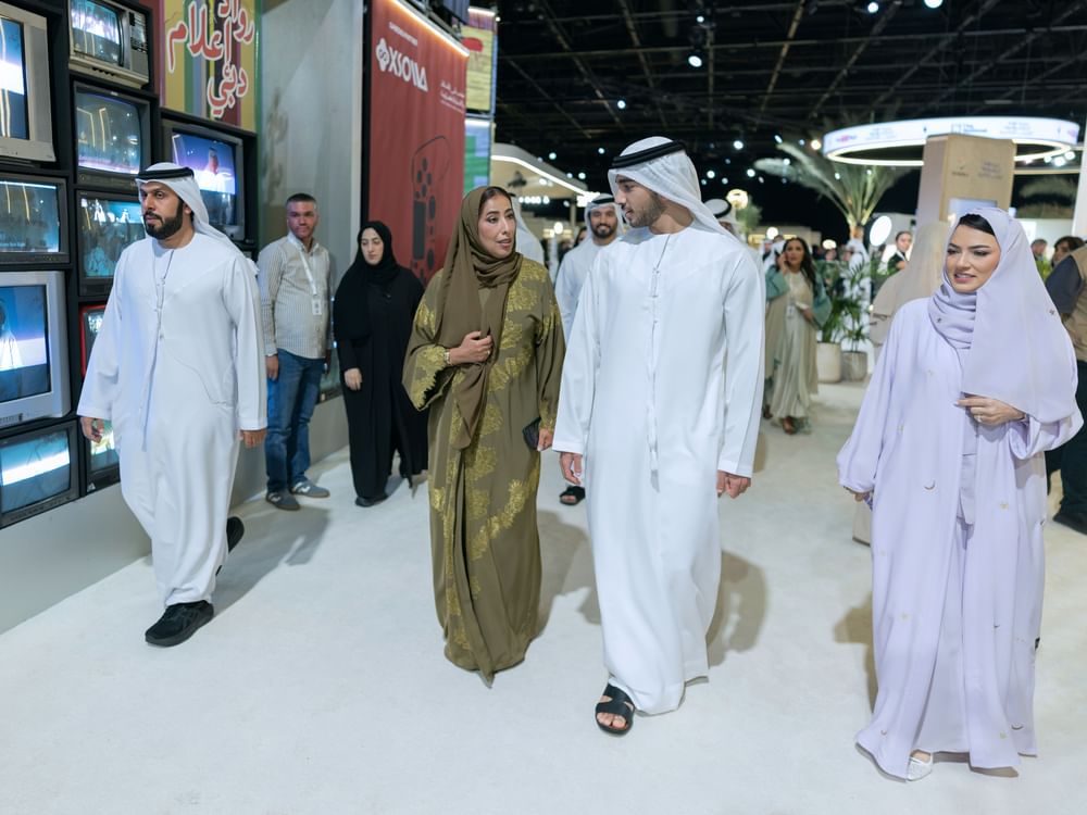 محمد بن راشد بن محمد بن راشد يطلع على فعاليات النسخة الأكبر من "قمة الإعلام العربي" 