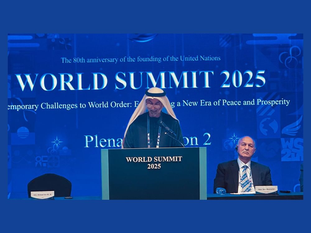 المجلس العالمي للتسامح والسلام يشارك في القمة العالمية