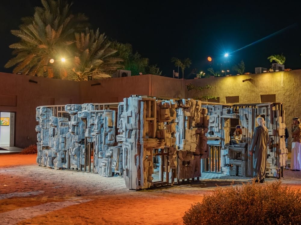 مهرجان سكة يعرض أكثر من 250 عملا فنيا في حي الشندغة بدبي	