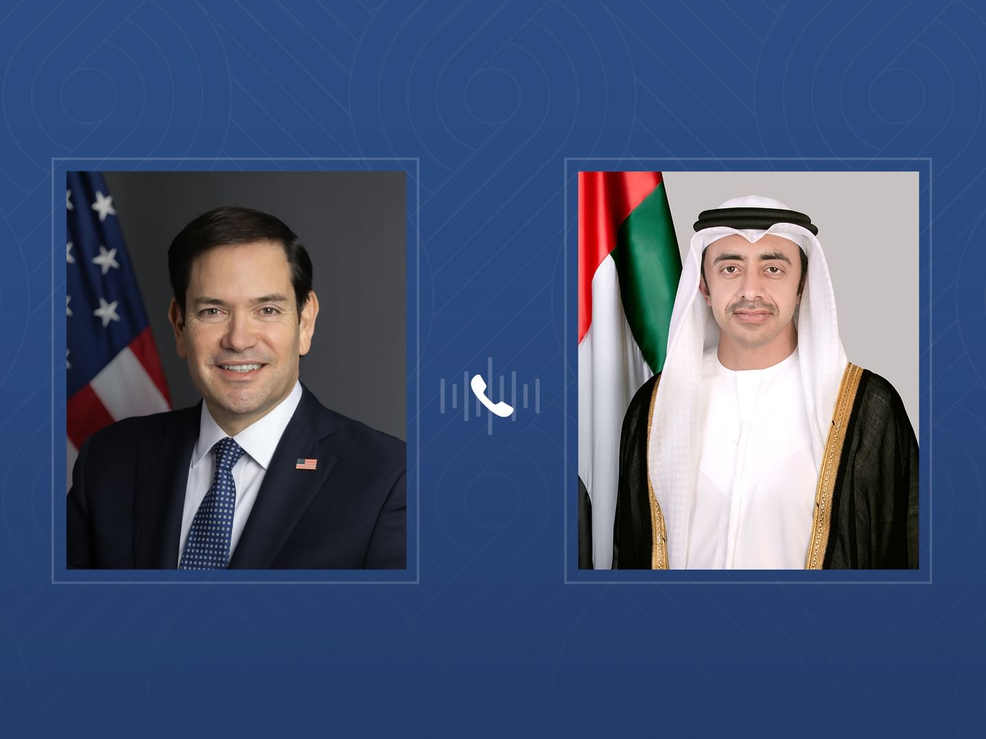Abdullah bin Zayed y el secretario de Estado de EEUU abordan la situación regional y las relaciones estratégicas bilaterales