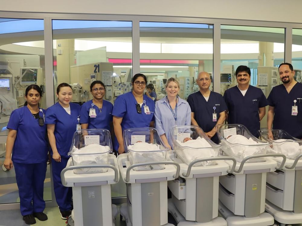 Sheikh Shakhbout Medical City delivers quintuplets in medical milestone