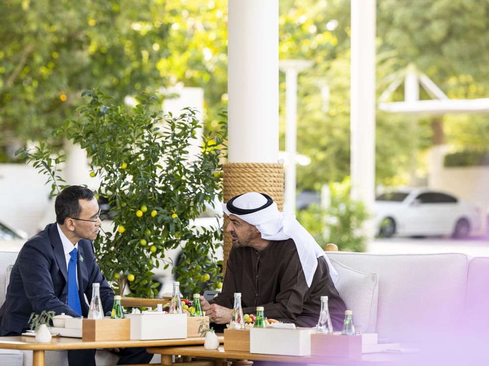 UAE President receives Chairman of the Senate of Kazakhstan